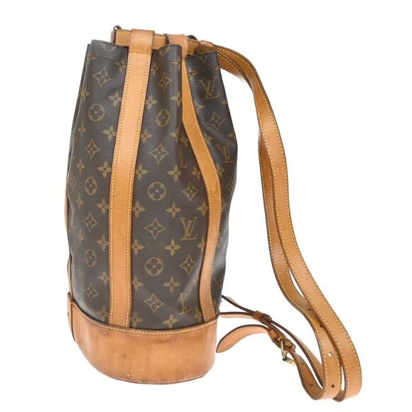 LOUIS VUITTON LV Randonnee PM Shoulder Bag Monogram Leather Brown - Picture 4 of 13